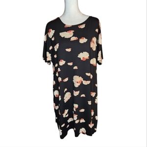 Masai Copenhagen MaGertie A Shaped Tunic Dress in Hibiscus Large